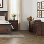 WAMPAT 24.3-inch Tall Farmhouse End Table - Image 9