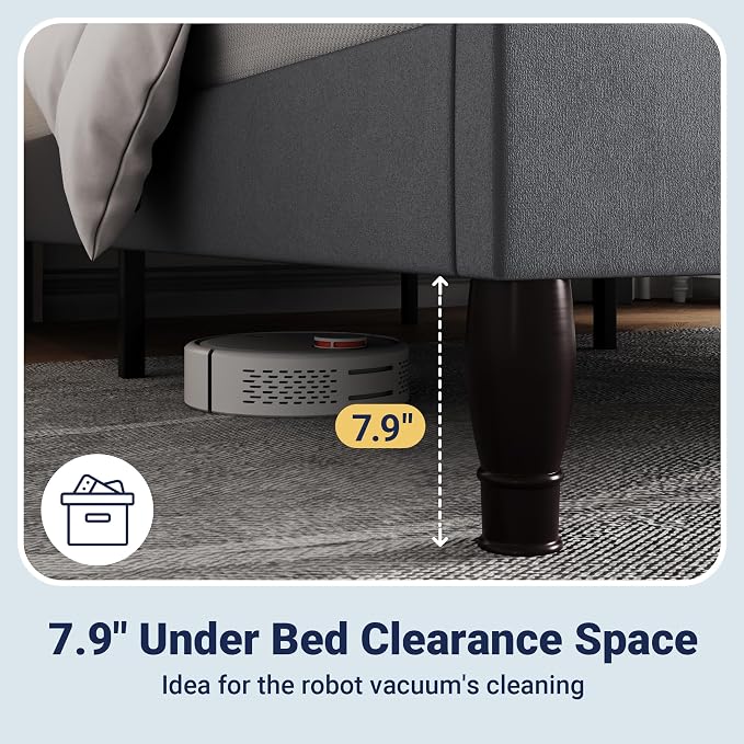 Allewie King Size Bed Frame - Image 5