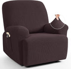 TAOCOCO Oversized Recliner Chair Covers, 1 Seater Streach Recliner Covers Soft by TAOCOCO