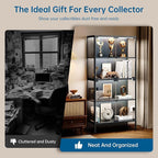 PEUKC 65" Glass Display Cabinet - Image 9