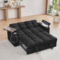 hansones 65'' 3-in-1 Folding Convertible Sofa Bed, Pullout Sofa, Modern by hansones
