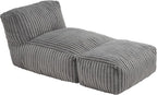 Hobestluk Big Bean Bag Lounger Chairs Large Beanbag Chair - Image 8