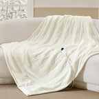 Bedsure Heated Blanket Throw, Soft Electric Blanket by Unknown