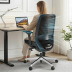 ErgoSift M2 Ergonomic Office Chair High Back Mesh Computer Desk Chair by ErgoSift