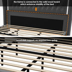 King Bed Frame 55" Tall Headboard - Image 7
