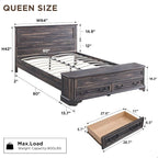 T4TREAM Farmhouse Queen Bed - Image 2