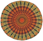 Mandala Floor Pillow Cover Meditation Cushion Seating Throw Hippie Round - Image 5