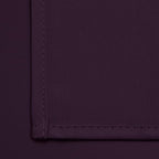 Yakamok Room Darkening Curtains 52x63 inch Length Dark Purple-Living Room | 2 - Image 6