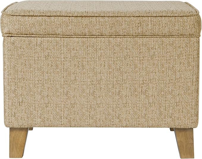 Homepop Home Decor | Medium Square Storage Ottoman by HomePop
