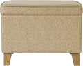 Homepop Home Decor | Medium Square Storage Ottoman by HomePop