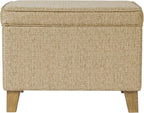 Homepop Home Decor | Medium Square Storage Ottoman by HomePop