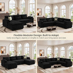 Belffin Large Modular Sectional Sofa - Image 9