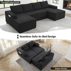 124" Oversized Sectional Couches - Image 6