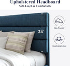 Allewie King Size Platform Bed Frame - Image 4