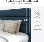 Allewie Full Size Platform Bed Frame - Image 4