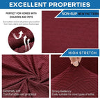 XINEAGE 2026 New 4 Pieces Extra Large Couch Covers - Image 5
