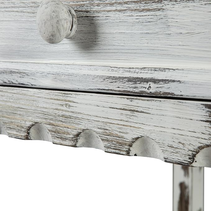 Alaterre Furniture Rustic Country Cottage Console Table - Image 10