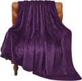 BEDELITE Fleece Blanket Soft Plush Twin Size Blanket Purple 60"x80" | Ultra by BEDELITE
