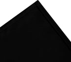 Black Blackout Curtains 34 x 54 Inch Length/Set of 2 Curtain Panels/Thermal - Image 8