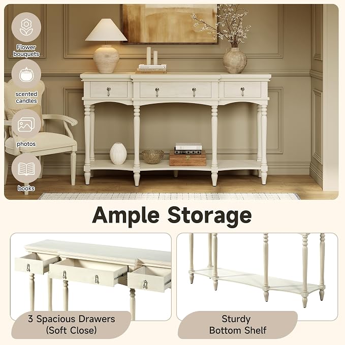 Traditional Retro Console Table - Image 6