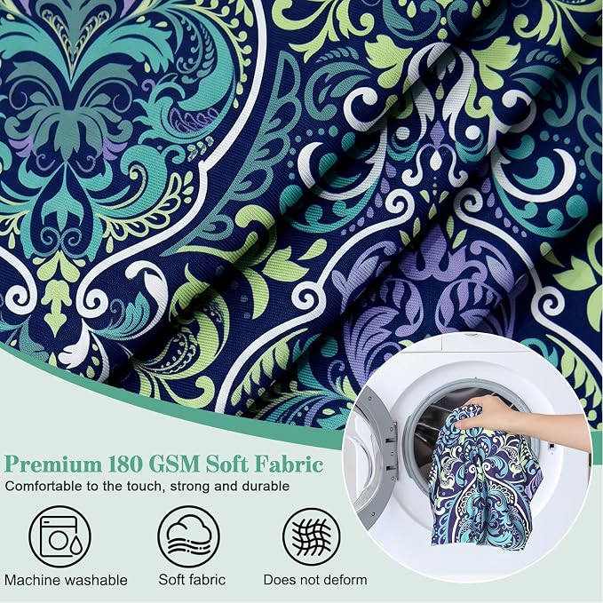 8Pcs Patio Cushion Covers Stretch Outdoor Furniture Protector Slipcovers | - Image 7