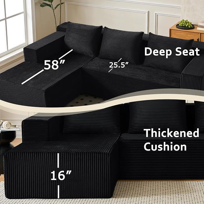 ANONER 103” Modular Sectional Sofa - Image 2