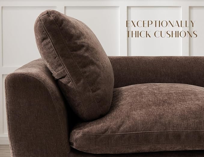 ohllob 78.9" Loveseat Sofa, Cloud Boneless Couches - Image 3