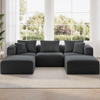 Novilla 106" Modular Sectional Sofa, Modern Cloud Sectional Couch by Novilla