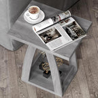 FROMJBEST End Tables Living Room, Side Table Beside Sofa, Nightstand - Image 4
