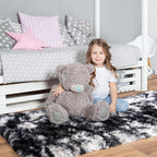 Pionblank Fluffy Runner Rugs for Bedroom 2x6, Plush Soft Fuzzy Bedside Carpet - Image 3