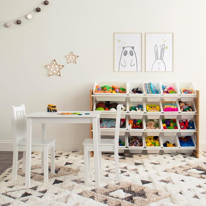 Humble Crew Kids Table and Chair Set, Toddler Activity Table - Image 5