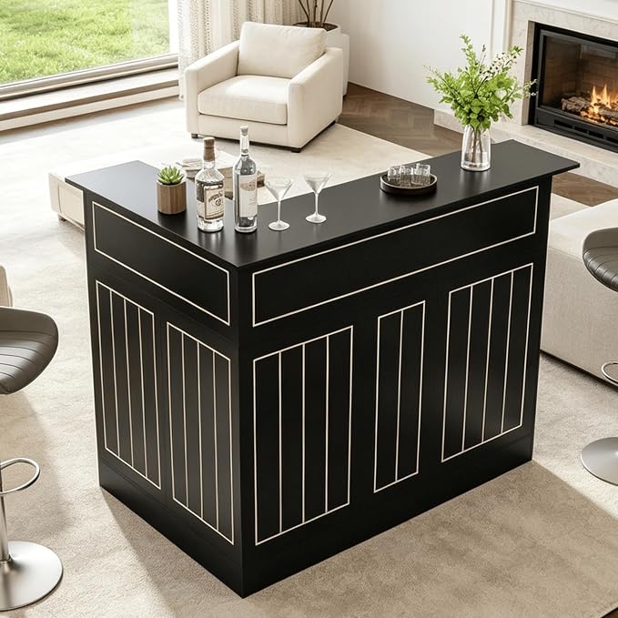 Godchoices L Shaped Home Bar Unit - Image 9