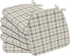 AAAAAcessories D-Shaped Chair Cushions, Machine-Washable Cover by AAAAAcessories