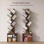 SUNMORY 6 Tier Tree Bookshelf - Image 4