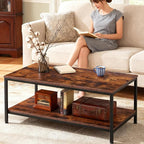 ZenStyle Industrial Coffee Table - Image 2