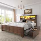 EnHomee Full Size Bed Frame by EnHomee