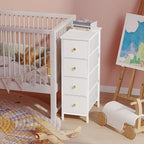 Fixwal Narrow Storage Cabinet, Narrow Nightstand Dresser - Image 6