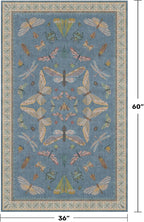 Insect 3x5 Washable Stain Resistant Rugs - Image 2