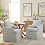 VKNOW Upholstered Dining Chairs, Modern Kitchen Chairs Dinner Chairs - Image 7