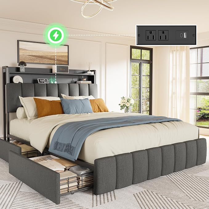 PRAISUN Bed Frame Full Size by PRAISUN