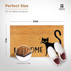 Coir Welcome Mat, 17 x 29 in | 100% Natural Coir, Anti-Shedding, Durable PVC - Image 3