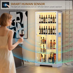 Gurexl Modern Glass Display Cabinet - Image 5