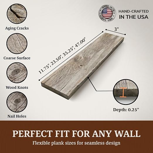 BARNWOODUSA Real Reclaimed Wood Planks - Image 5