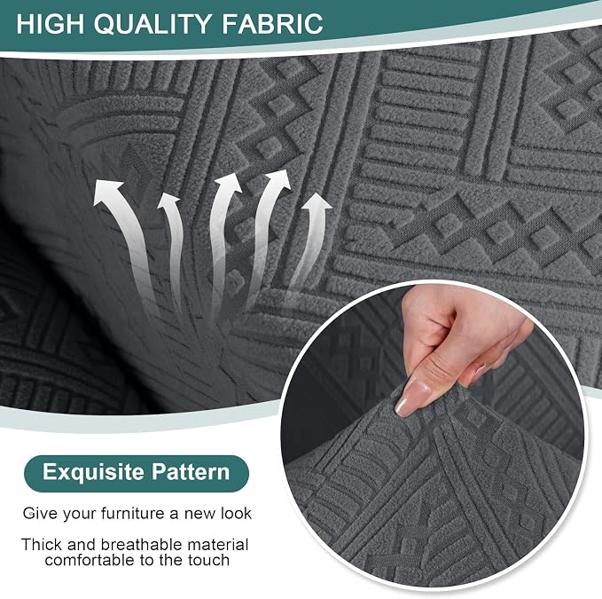 Ruaozz Loveseat Recliner Covers - Image 3