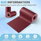 Leather Repair Patch Tape Kit, Vinyl Leather Repair Kit - Image 2