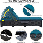 WAROOM Outdoor Chaise Lounge Chairs - Image 5
