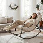 RADIATA Rocking Lounge Chair, Indoor Outdoor Reclining Lounger - Image 4