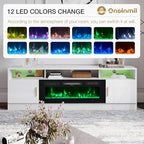 oneinmil 70" Fireplace TV Stand - Image 7