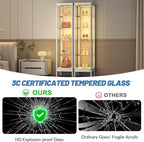 5-Tier Glass Display Cabinet - Image 4