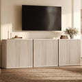 SICOTAS Buffet Cabinet with Storage 103.8" Sideboard Accent Modern Credenza by SICOTAS